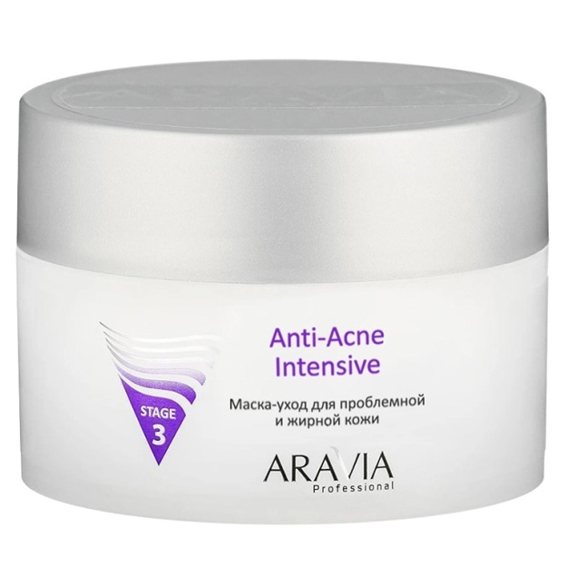 Маска-уход для проблемной и жирной кожи Aravia Professional Anti-Acne Intensive 150мл