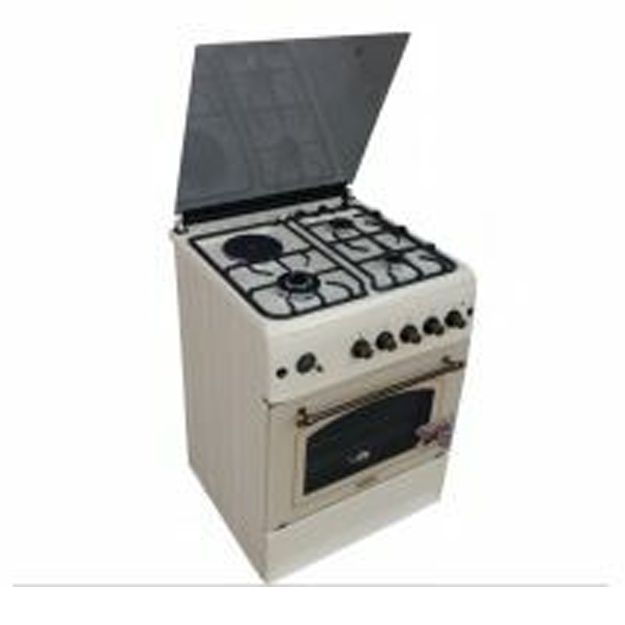 Gaz-elektr pechka Biryusa N60GE33BE