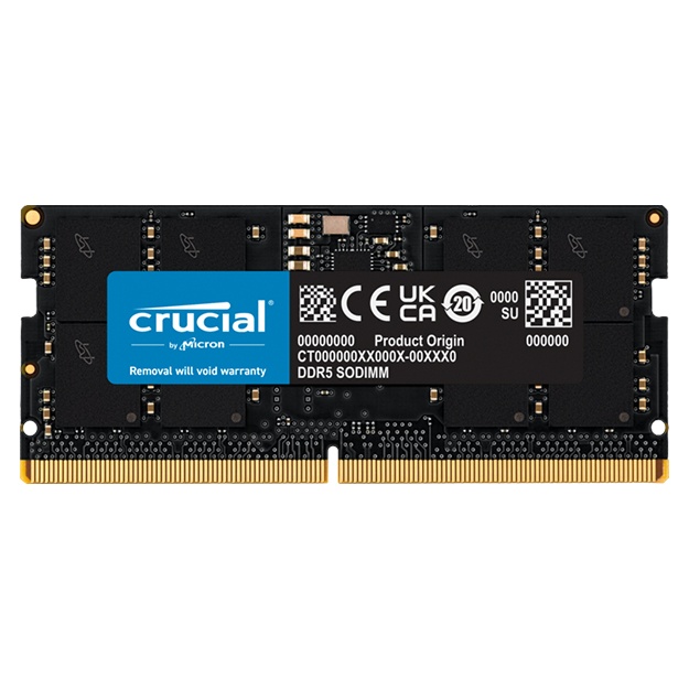 Operativ xotira Crucial DDDR5 16GB 5600Mhz