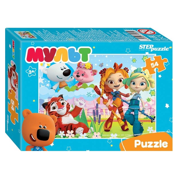 Мозаика "puzzle" 54 "Мульт. Ми-ми-мишки. Сказочный патруль и др. " (0+ Медиа) 71181
