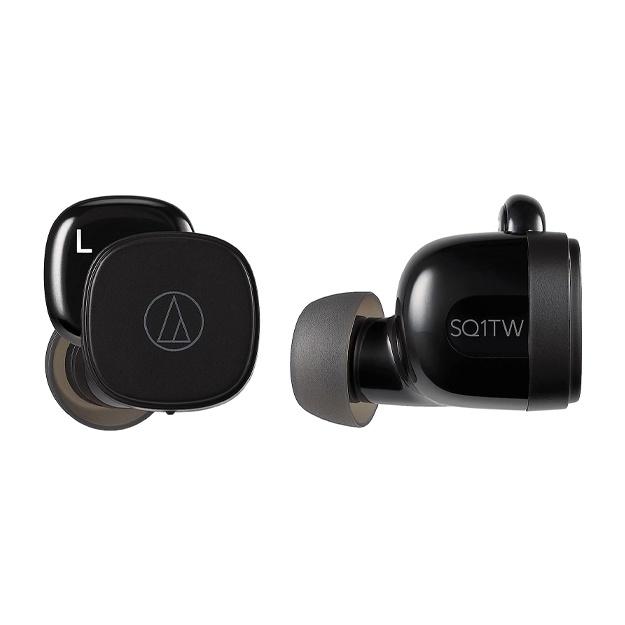 Simsiz naushniklar Audio-Technica ATH-SQ1TWBK