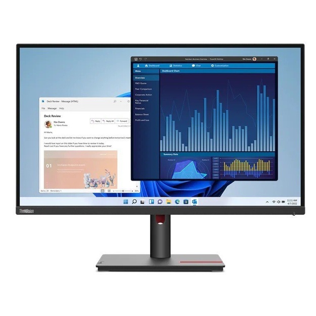 Monitor Lenovo T27p-30 27" 4K UHD (63A9GAT1EU)