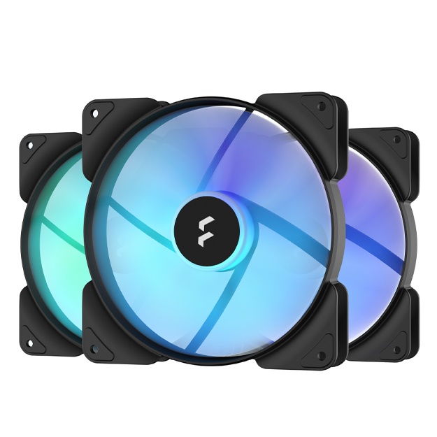 Вентилятор для корпуса Fractal Design Aspect 14 RGB PWM Black Frame 3-pack Fan