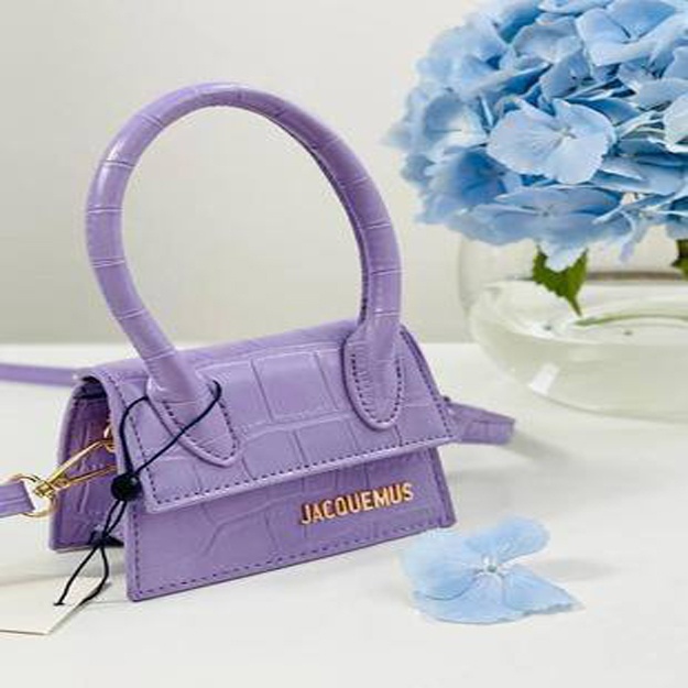 Женская Сумка Jacquemus mini  АРТ 2254 фиолетовый