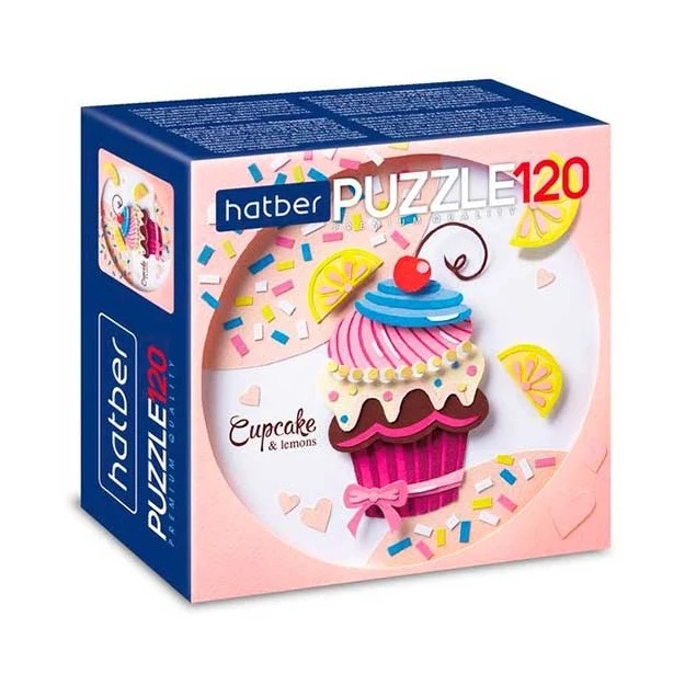 Puzzle "Premium" Hatber Xursandchilik uchun shirinlik A5f 150x150mm 120PZ5_20831