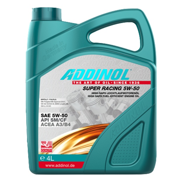 Dvigatel moyi Addinol Super Racing 5W-50, 4l