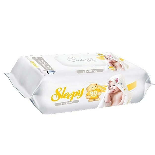 YANGI SLEEPY (bolalar uchun nam salfetkalar) 90 dona