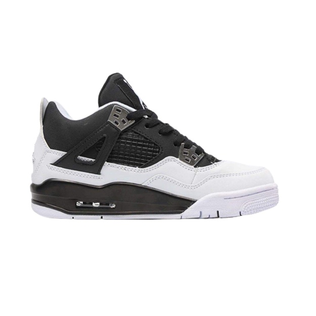 Мужские Кроссовки Nike Air Jordan 4 А-копия ART 789435 черно-белый 43