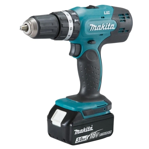 Simsiz zarbali shurupovert drel Makita DHP453RFE