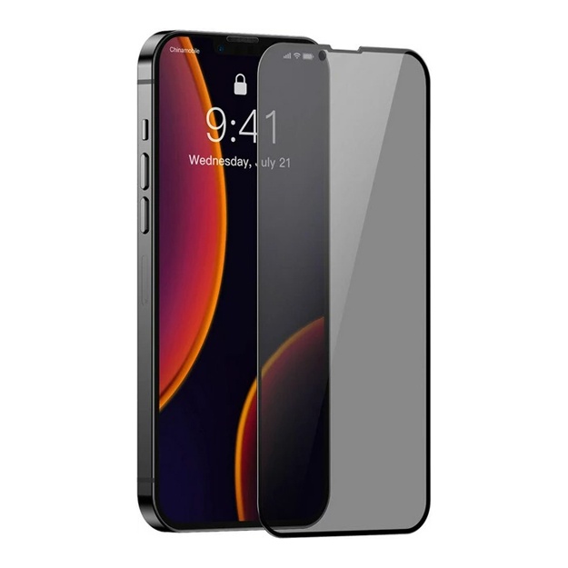 Himoya oynasi Baseus Full screen Anti-Spy FG Ayfon 13 Mini uchun (SGQP010601)