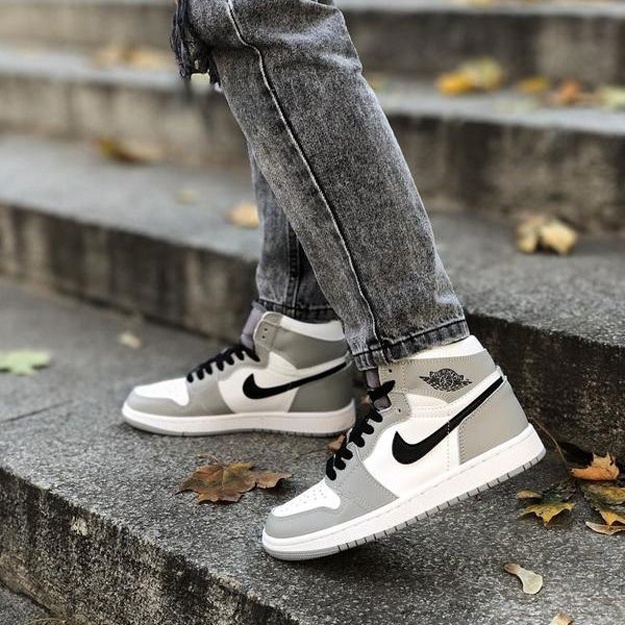 Erkaklar Krossovkalari Nike Air Jordan 1 (Lyuks) ART 1419 37 kulrang