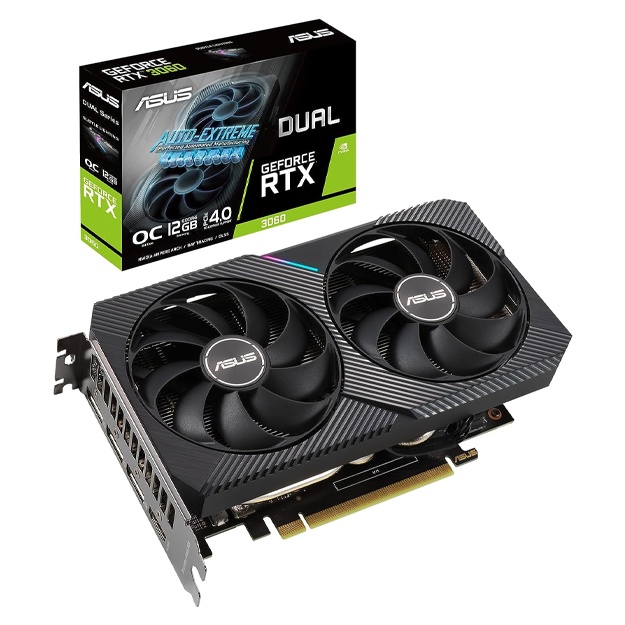 Videokarta Asus Dual NVIDIA GeForce RTX 3060 12 GB GDDR6 V2 OC From UAE (90YV0GB2 -M0NA10)