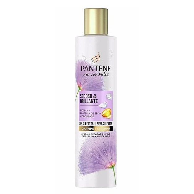 Шампунь Pantene Pro-V Miracles, шелк и сияние, 250 мл