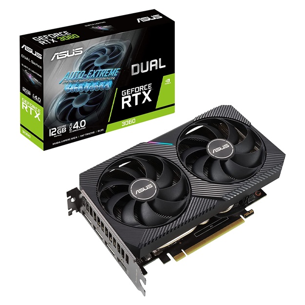 Videokarta ASUS Dual NVIDIA GeForce RTX 3060 V2 12 GB GDDR6 From UAE