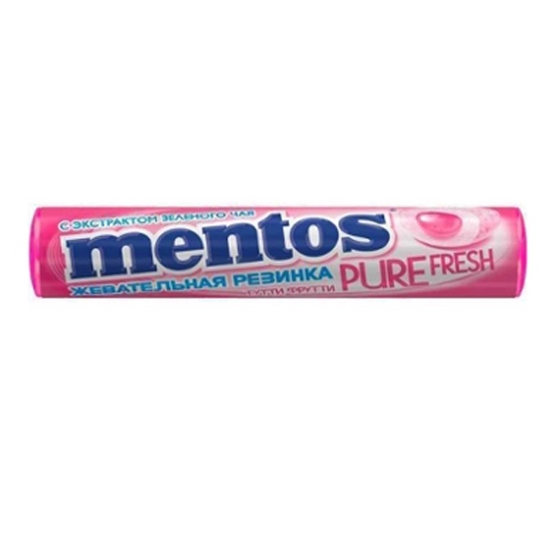 Жевательная резинка Mentos 15,5г Тутти фрутти