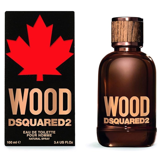 Squared2 Wood Pour Homme Men EDT (M) 100 ml