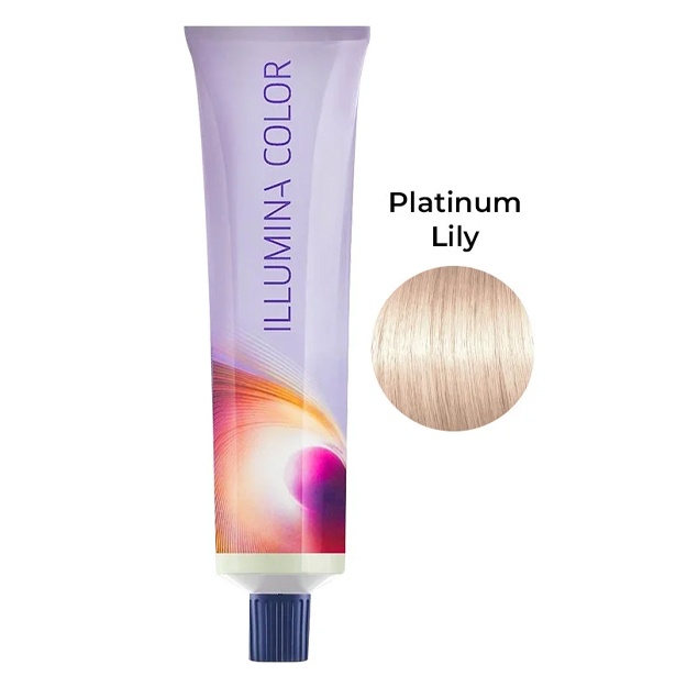 Premium soch rangi kremi Illumina Color Platinum Lily Wella Proffesional, 60 ml