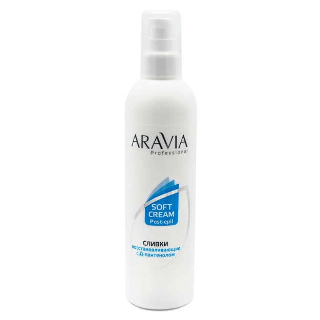 Сливки восстанавливающие с Д-пантенолом Aravia Professional 300мл