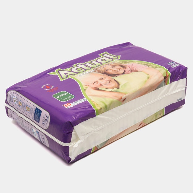 Kattalar uchun tagliklar Actual №4, XL, 120-160 sm, 30 dona