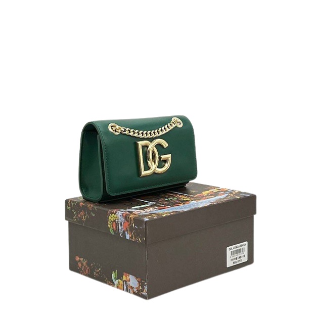Женская Сумка Dolce & Gabbana (Коробка документы) АРТ 1153 Зеленый