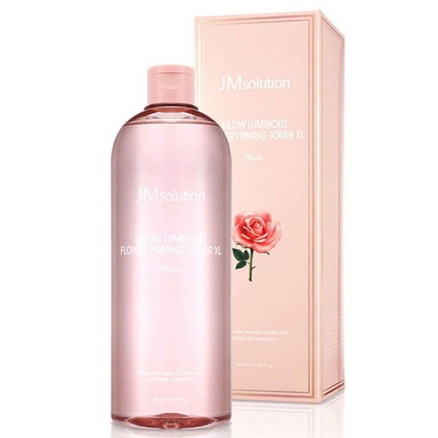 Atirgul ekstrakti bilan yuz uchun tonik JMsolution Glow Luminous Flower Firming Toner
