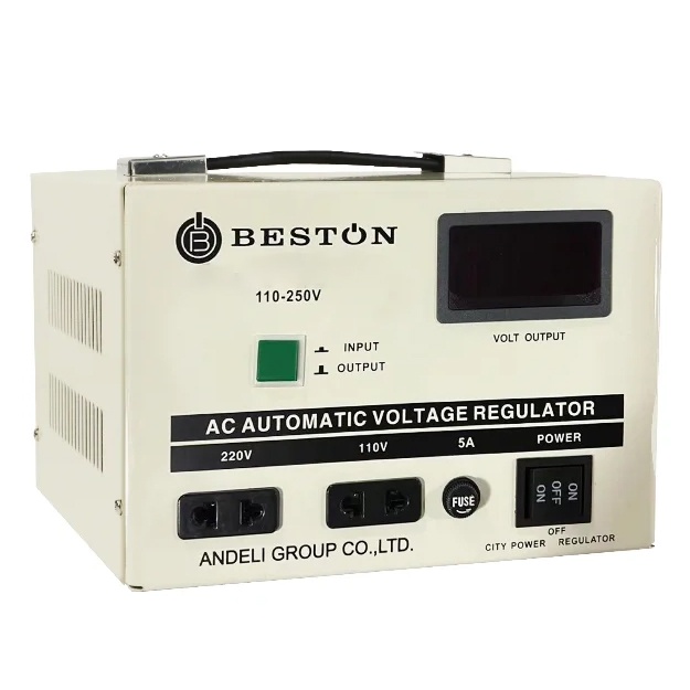 Kuchlanish stabilizatori Beston SVC-D1500VA 110-250V Bypass