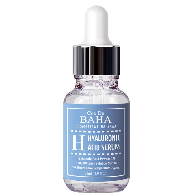 Gialuron kislotasi bilan namlovchi sarum Cos De Baha Pure Hyaluronic Acid Serum — 30 ml