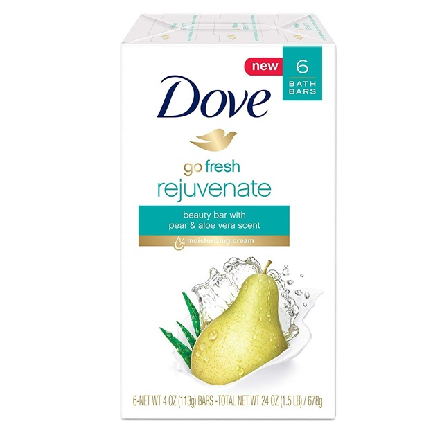 Dove Go Fresh kosmetik sovun bar, nok va aloe vera