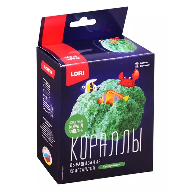 Kristallarning o‘sishi. Marjonlar "Zumrad marjon" Krk-004