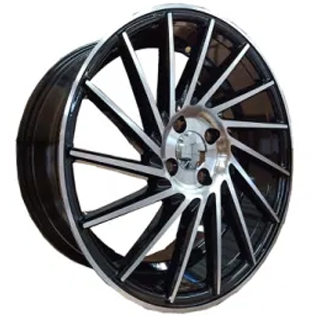 Diska mashina uchun R17 1037 8-100-114 Matt Black Machine 4 ta