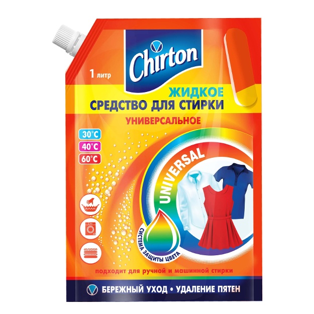 Suyuq yuvish vositasi Chirton (doy-pak) Universal 1000ml