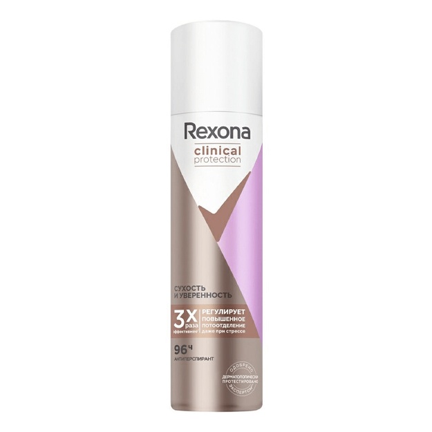 Антиперспирант спрей для тела Rexona Сухость и Уверенность женский 150 мл