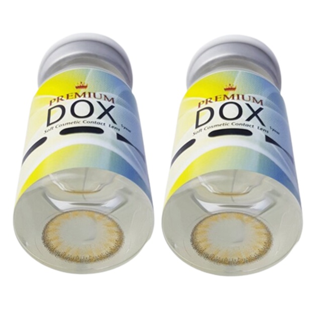 Tsvetnie kontaktnie linzi Premium Dox, EDG Brown -6.0