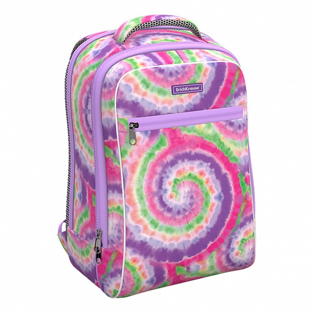 Ученический рюкзак ErichKrause ErgoLine Urban 18L Pink Tie-Dye (57233)