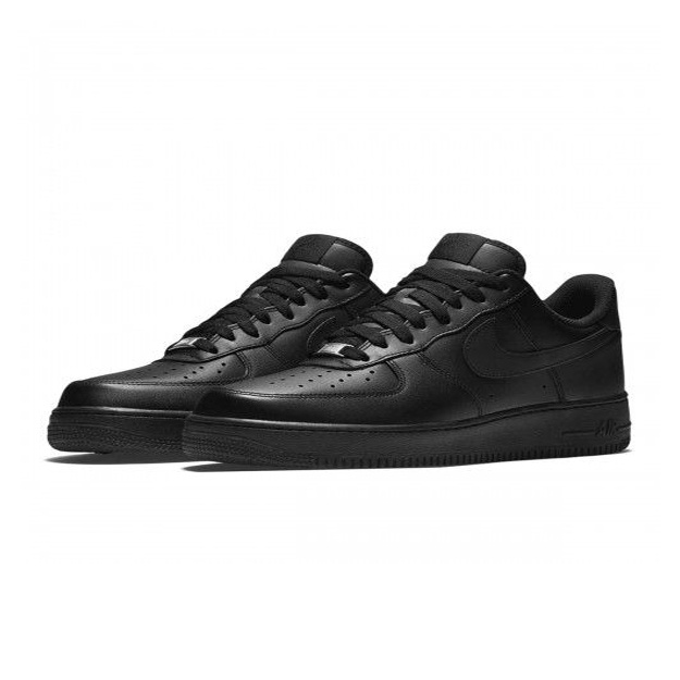 Erkaklar Krossovkalari Nike Airforce 1 black (Lyuks) ART 2305 36