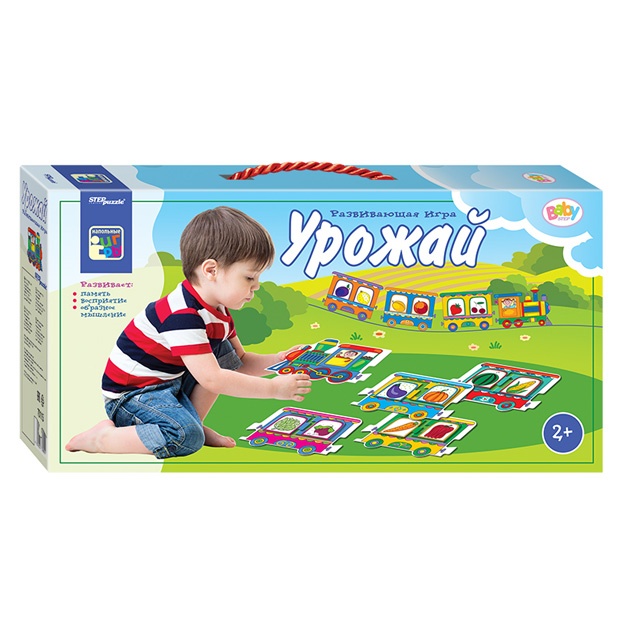 Pol lokomotivlari «Hosil» (Baby Step) Step Puzzle 70115