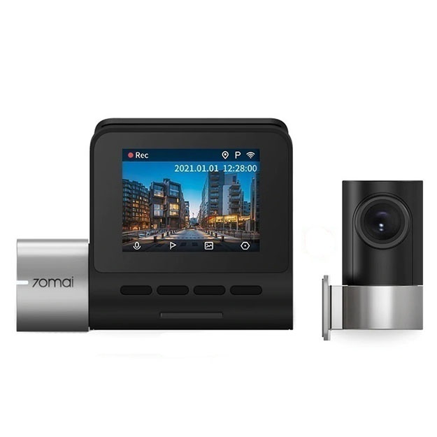 Videoregistrator Xiaomi Mi 70mai Dash Cam Pro Plus A500S + Orqa kamera