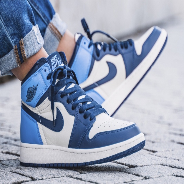 Erkaklar Krossovkalari Nike Air Jordan 1 (A nusxa) ART 1236 42 siniy