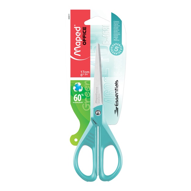 Ofis qaychi Maped Essentials yashil, 17 sm 468011