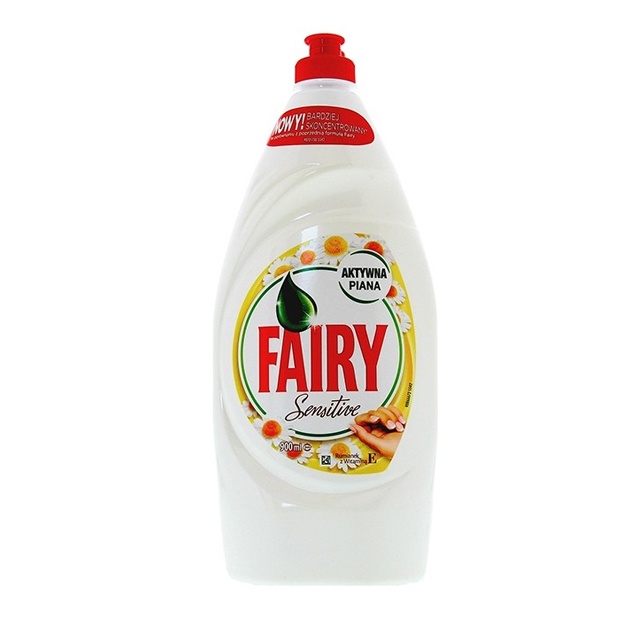Idishlarni yuvish vositasi Fairy Sensitive Chamomile & Vitamine E 900ml