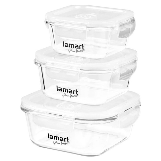 Набор стеклянных контейнеров Lamart LT 6012