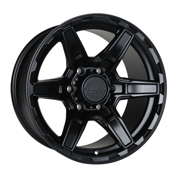 Diska mashina uchun R15 JL117 Matt Black 6*139.7 ET15 CB110 4 ta