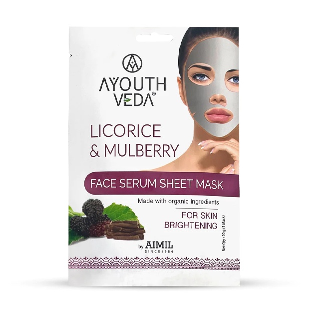 Yuz niqobi - sarum Ayouthveda Licorice & Mulberry 20g