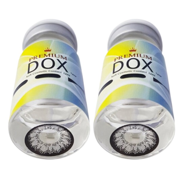 Rangli kontakt linzalari Premium Dox K2010 GRAY CI -4.0