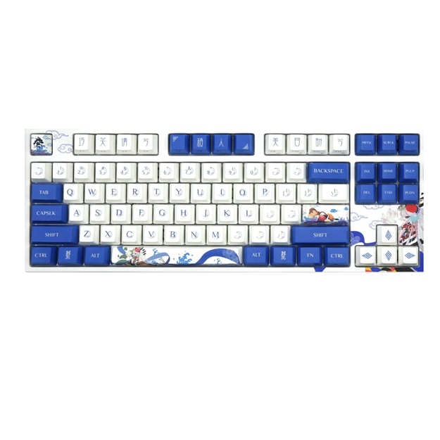 Клавиатура игровая Varmilo VA87M Lovebirds-I Cherry MX Blue