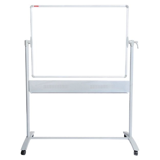 Magnitli marker taxtasi lak bilan qoplangan, mobil stendda, ErichKrause 90x120 sm