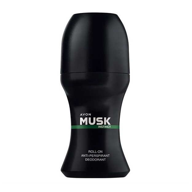 Parfyumlangan terga qarshi dezodorant Avon Musk+ Instinct 50ml