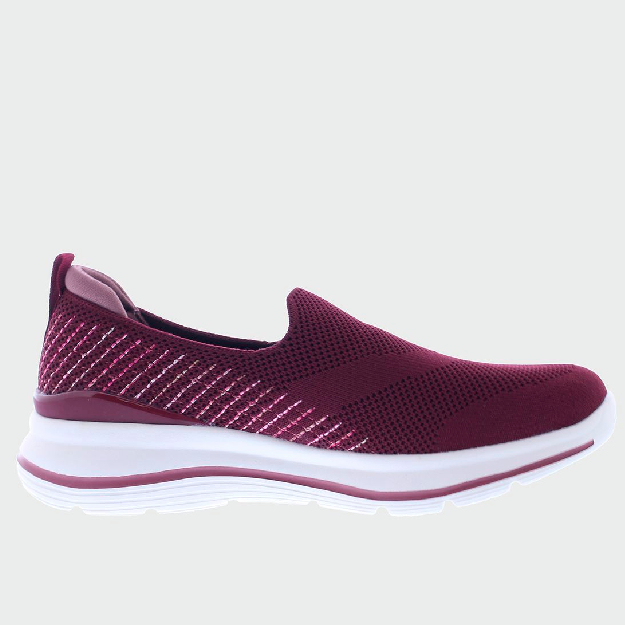 Женские Мокасины Skechers Original GO WALK STRETCH FIT АРТ 124385-BURG 9.5
