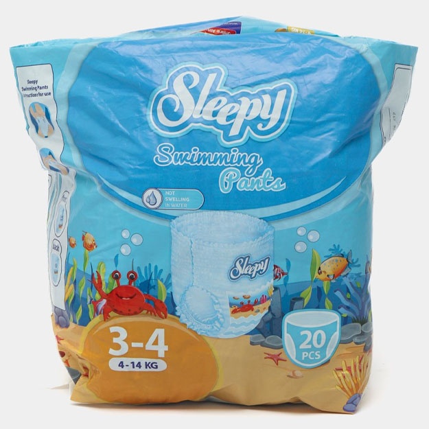 Basseynda cho‘milishi uchun bololar tagliklari Sleepy, №3 - 4, 4 - 14 kg, 20 dona