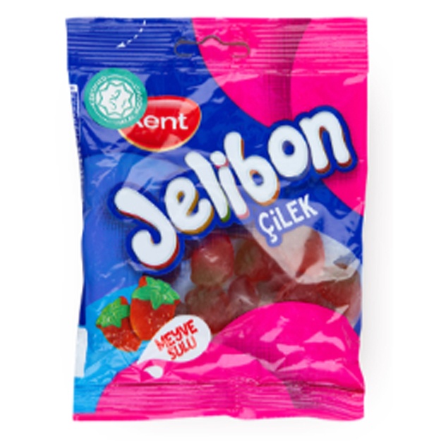 Marmelad Jelibon 80g Qulupnay